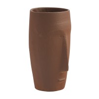 Vase KOOPMAN ALUMINUM 9X15CM BROWN (A98100670)