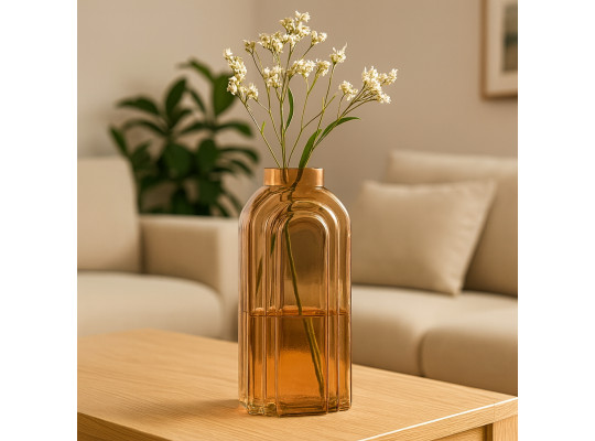 Ваза KOOPMAN AMBER 18CM ARC 2ASS (AAE335540)