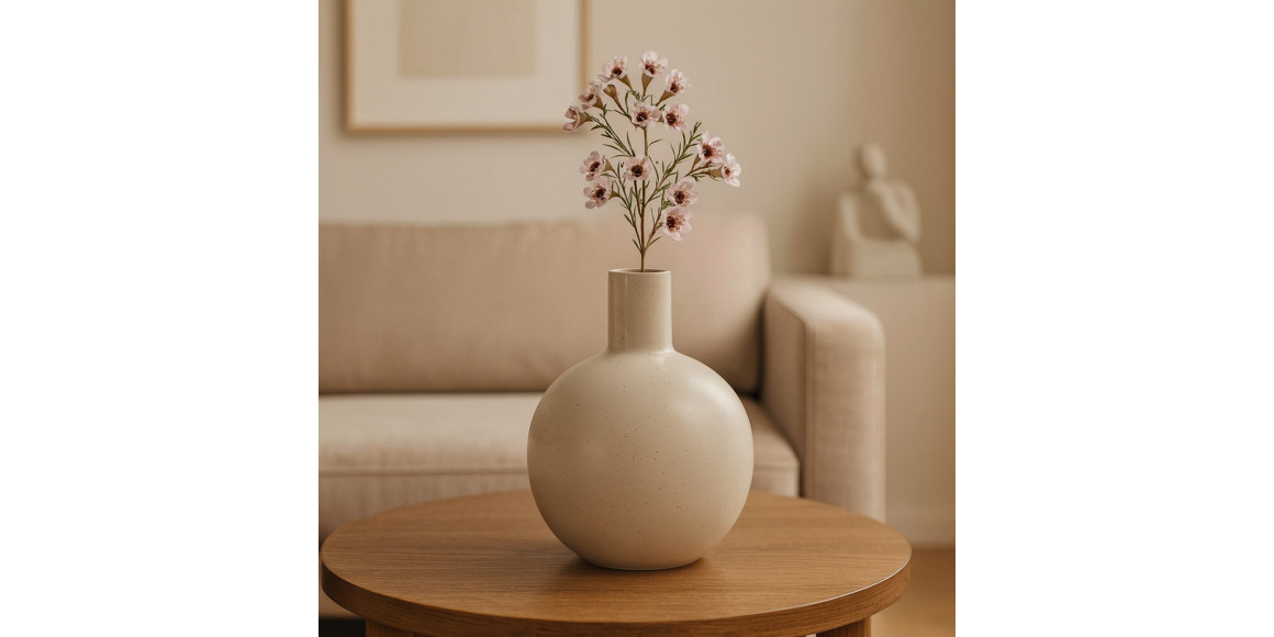 Ծաղկաման KOOPMAN BELLY SHAPE PORCELAIN (095004470)