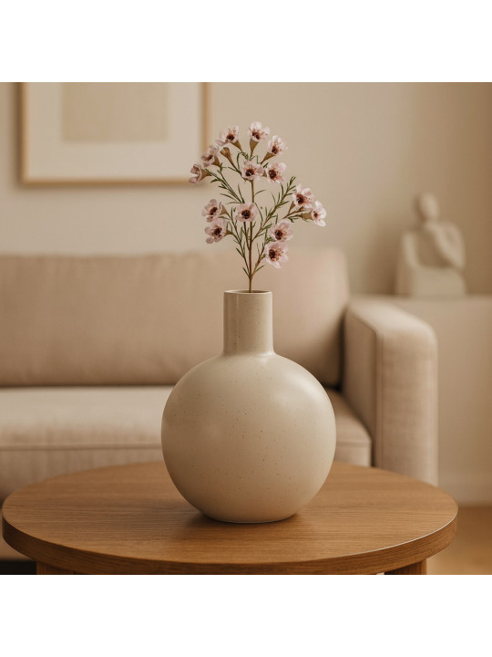 Vases KOOPMAN BELLY SHAPE PORCELAIN (095004470)