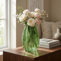 Vase KOOPMAN CARAMBOLA SHAPE 20CM 2ASS (HZ1250290)