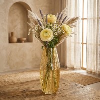Vase KOOPMAN CARAMBOLA SHAPE 29CM 2ASS (HZ1250300)