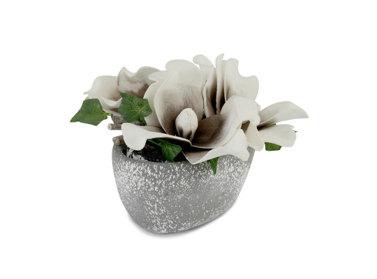 Flowers KOOPMAN ARTIFICIAL FLOWER IN POT 18CM (467790) (YZA999905)