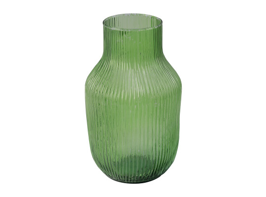Vases KOOPMAN GLASS 120XH230MM STRIPES (233620) (YE1000530)