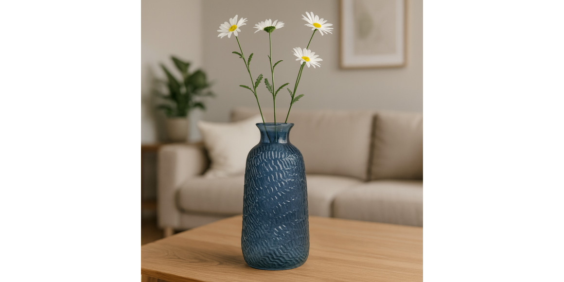 Ծաղկաման KOOPMAN GLASS 130XH310MM 3ASS KL (YE1000540)