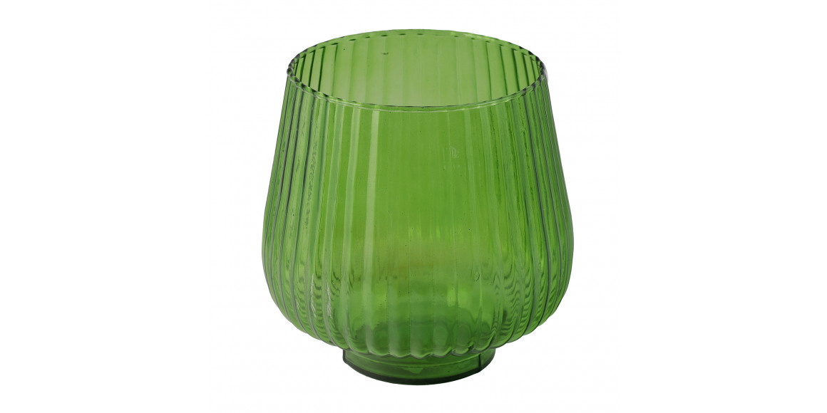 Vases KOOPMAN GLASS 165XH185MM STRIPES (233613) (YE1000520)