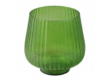 Ваза KOOPMAN GLASS 165XH185MM STRIPES (233613) (YE1000520)