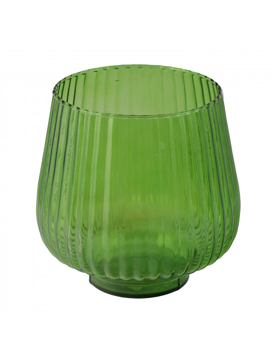 Vases KOOPMAN GLASS 165XH185MM STRIPES (233613) (YE1000520)