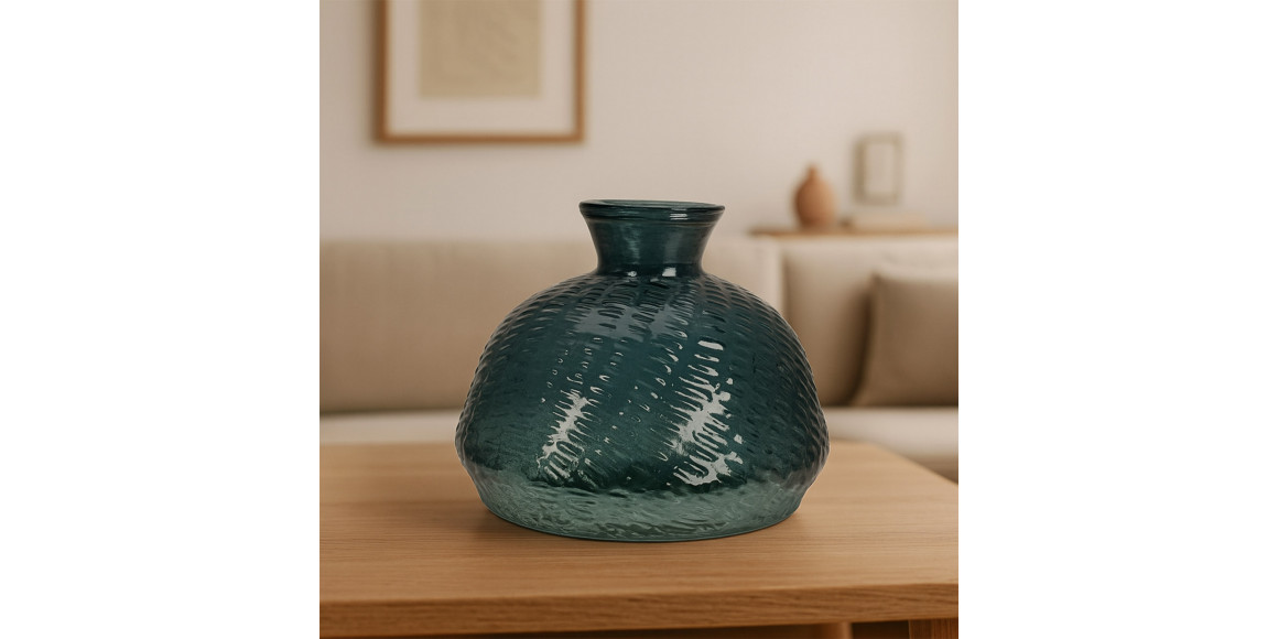 Ծաղկաման KOOPMAN GLASS 185XH140MM 3ASS CLR (YE1000550)