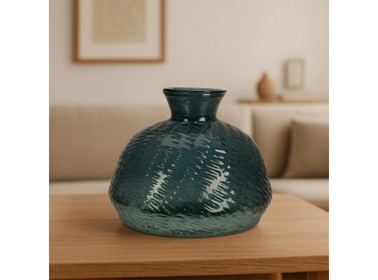 Ваза KOOPMAN GLASS 185XH140MM 3ASS CLR (YE1000550)