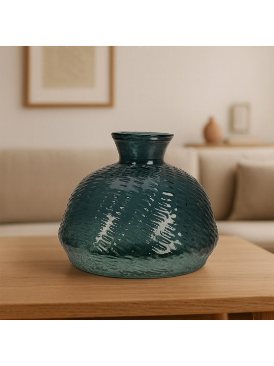 Vases KOOPMAN GLASS 185XH140MM 3ASS CLR (YE1000550)