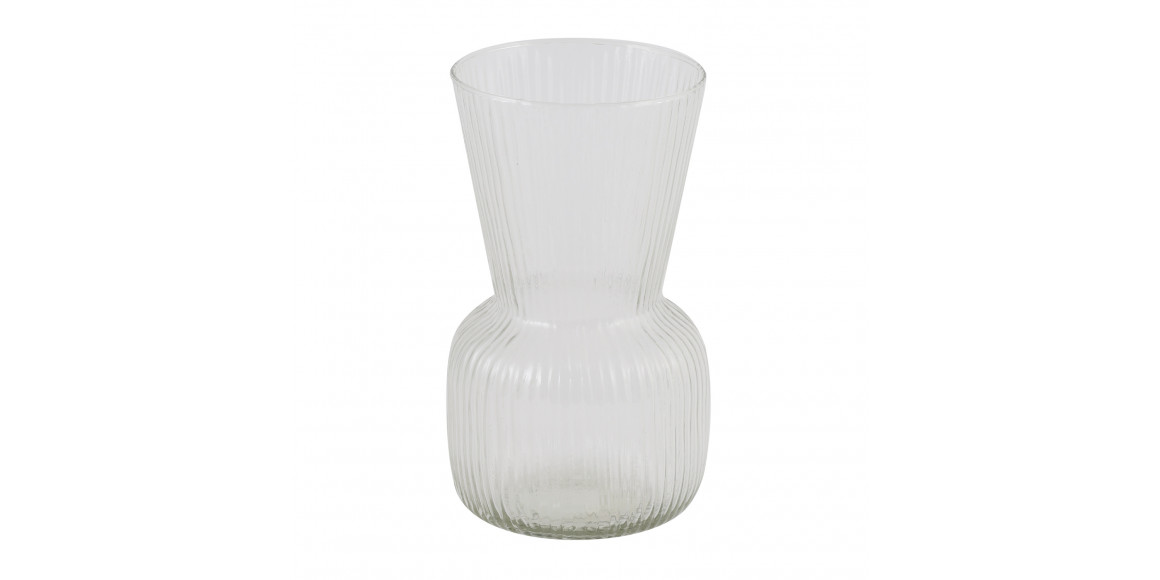 Ծաղկաման KOOPMAN VASE GLASS RECYCLED 95XH160MM (857772) (YE6000610)