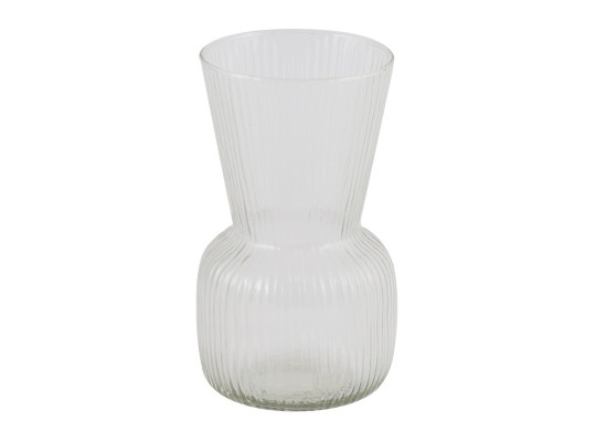 Vases KOOPMAN VASE GLASS RECYCLED 95XH160MM (857772) (YE6000610)