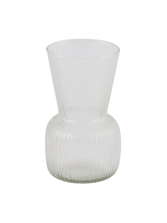 Ծաղկաման KOOPMAN VASE GLASS RECYCLED 95XH160MM (857772) (YE6000610)