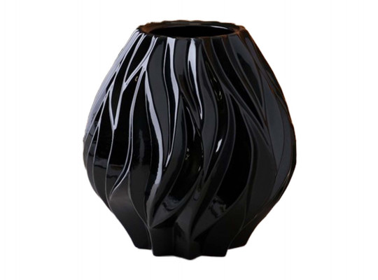 Vases SIMA-LAND PLAMYA BLACK 21 cm 7328944