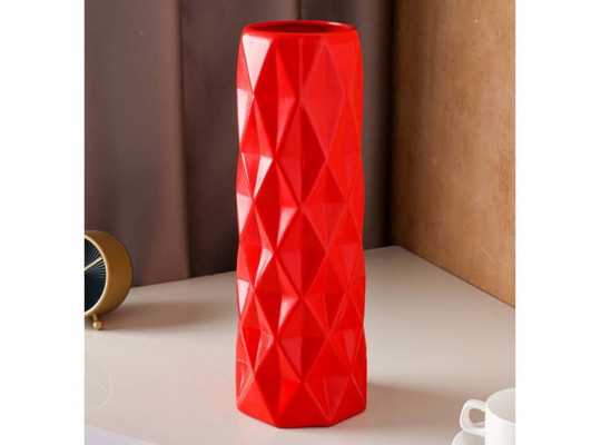 Vases SIMA-LAND POLY GLOSS RED 41 cm 4445018