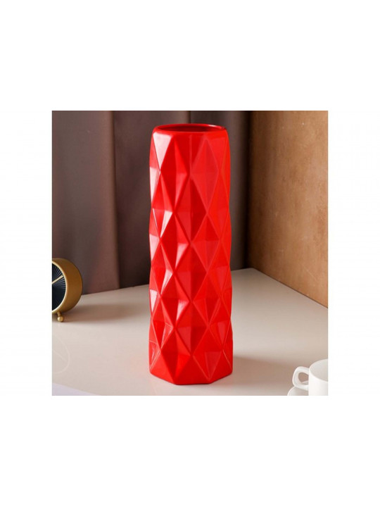 Vases SIMA-LAND POLY GLOSS RED 41 cm 4445018