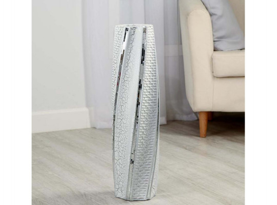 Vases SIMA-LAND RASKATI FLOOR-STANDING 13X60 см, белый 7057449