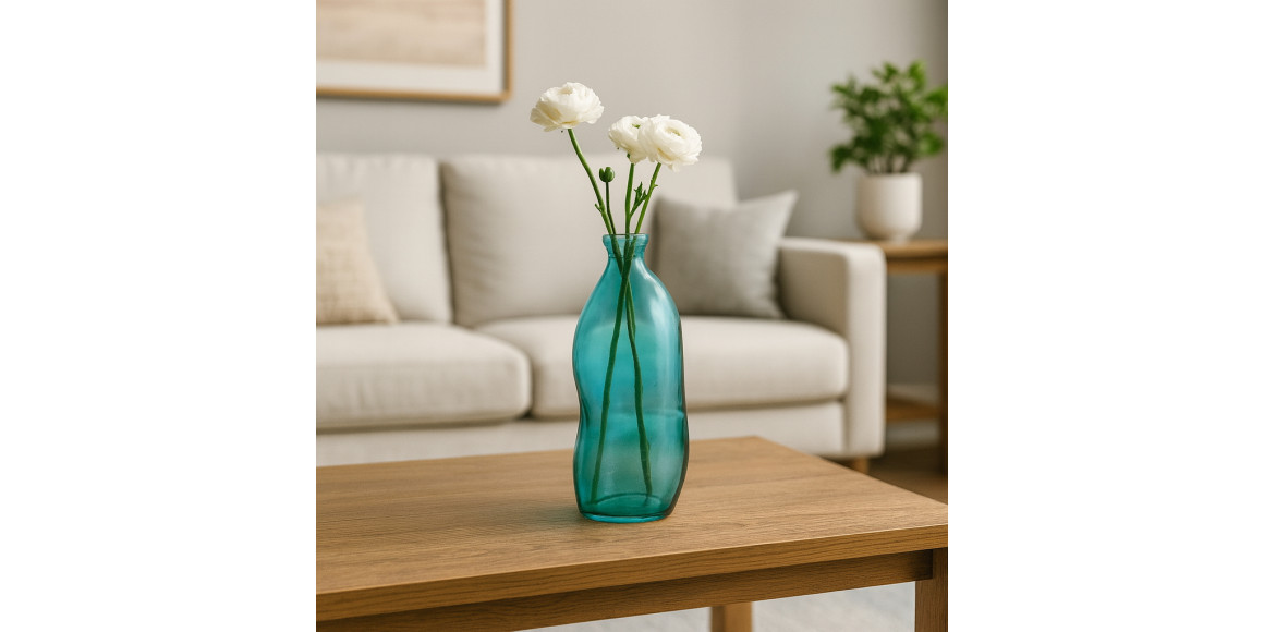 Vases KOOPMAN RECYCLED GLASS 130XH355MM (008000140)