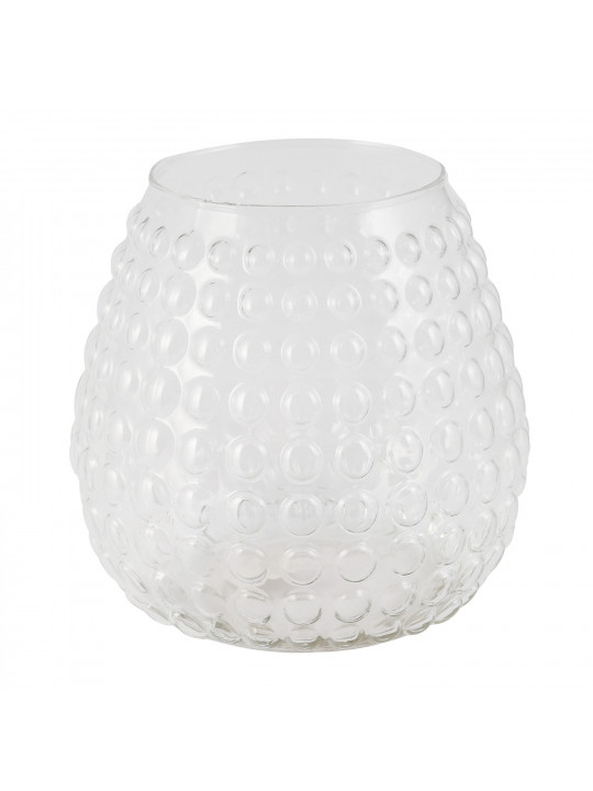 Ծաղկաման KOOPMAN VASE CLEAR GLASS 200XH250MM (044363) (332000120)