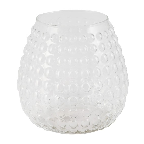 Vase KOOPMAN VASE CLEAR GLASS 200XH250MM (044363) (332000120)
