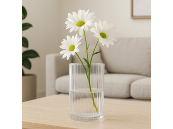 Vases KOOPMAN VASE CYLINDER GLASS 130XH220MM (436625) (332000040)
