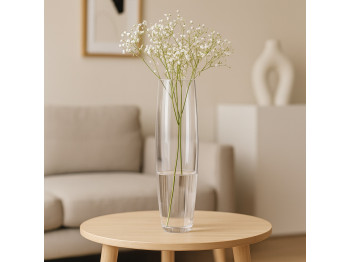 Vases KOOPMAN VASE CYLINDER GLASS 17XH60CM (436533) (DS4000110)