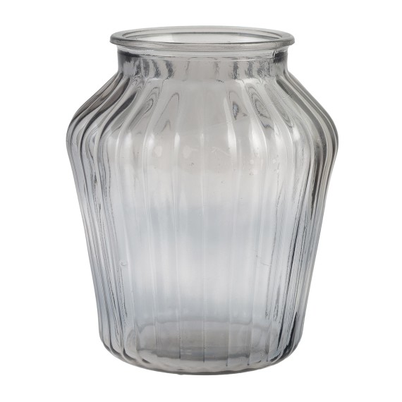 Vase KOOPMAN VASE GLASS 3 SHAPES IN DISPLAY (008000350)