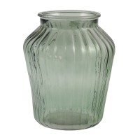 Vase KOOPMAN VASE GLASS 3 SHAPES IN DISPLAY (008000350)