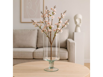 Vases KOOPMAN VASE GLASS RECYCLED 180XH350MM (442619) (YE6000480)