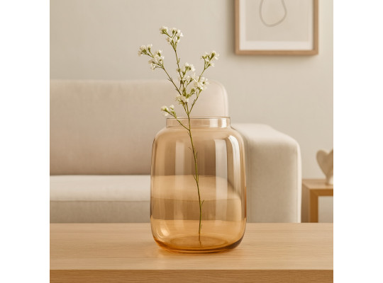Vases KOOPMAN VASE GLASS170XH260MM LUSTER (233736) (YE1000640)