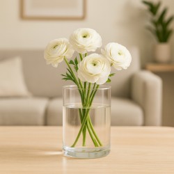 Ваза KOOPMAN VASE RECLYCLED GLASS 15XH20CM (234603) (YE6000760)