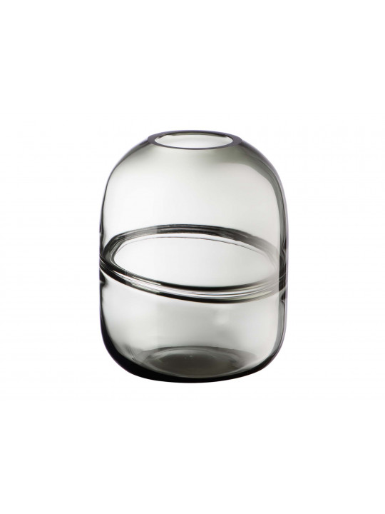 Vases MAGAMAX VASE SMOKY GLASS Д135 Ш135 В170 GREY CSA-6M