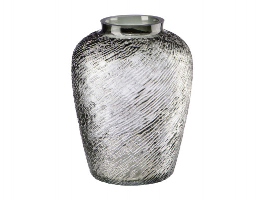 Vases MAGAMAX VASE SMOKY GLASS Д165 Ш165 В220 GREY CSA-8S
