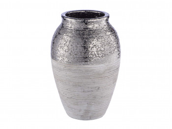 Vases MAGAMAX VASE TEXTURA Д160 Ш160 В250 METAL GREY (CHA1)