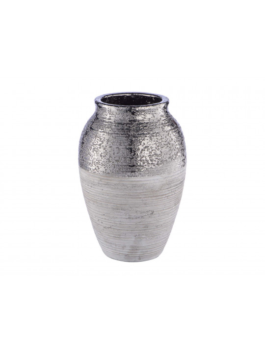 Vases MAGAMAX VASE TEXTURA Д160 Ш160 В250 METAL GREY (CHA1)