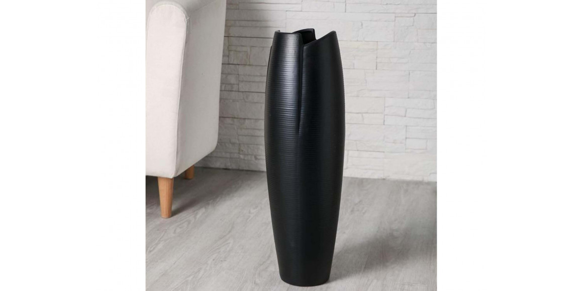 Vases SIMA-LAND VEER 14X58 см черный 5096199