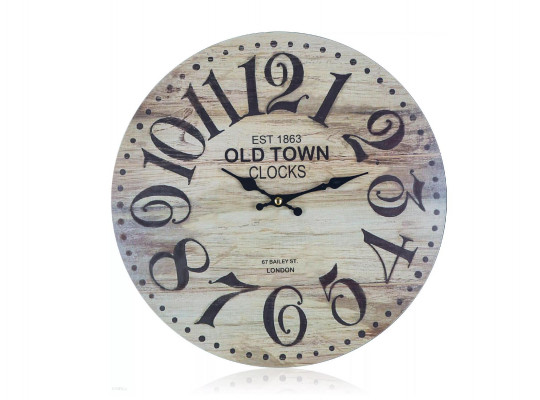 Wall clock BANQUET 65131064 OLD TOWN 34CM 