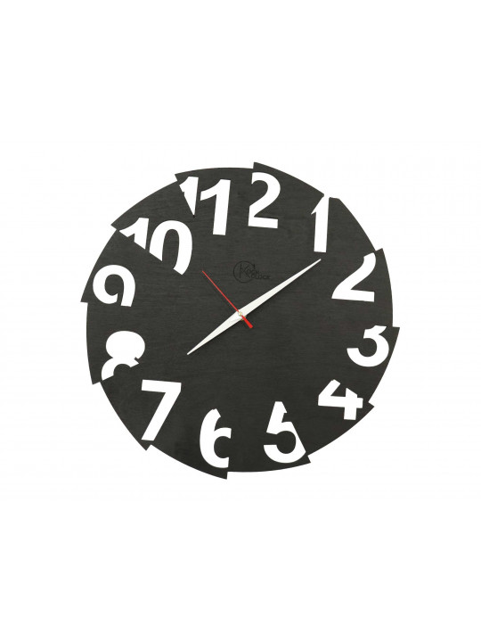 Wall clock KOCH 848106 BLACK 