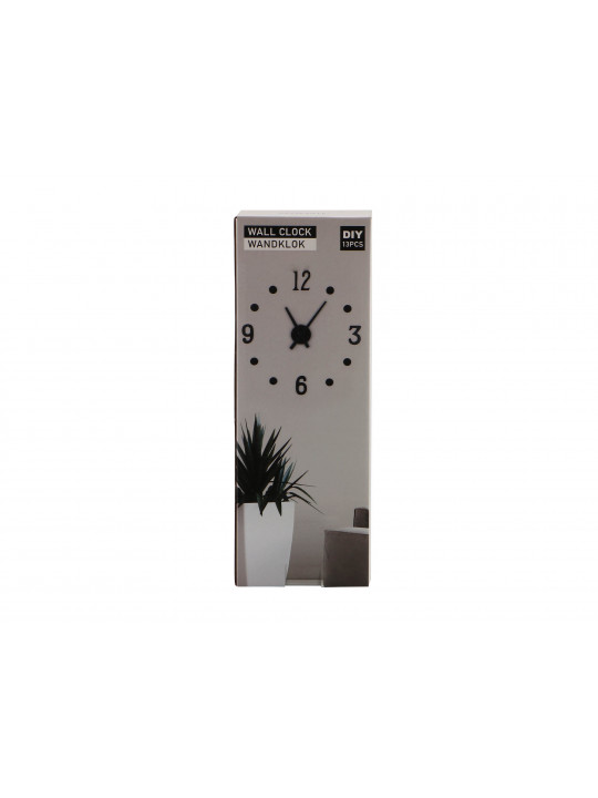 Wall clock KOOPMAN MDF DIY BLACK HX9000160
