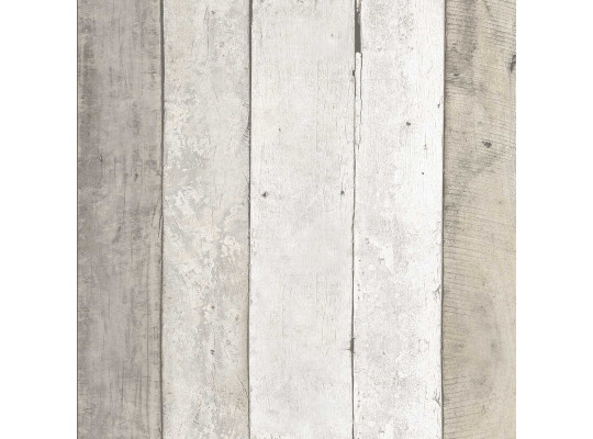 Флизелиновые обои DECOPRINT ESSENTIALS DESTRESSED WOOD BEIGE (EE22568)