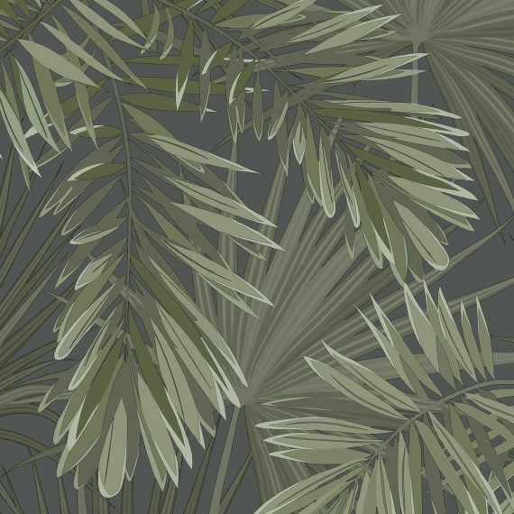 Флизелиновые обои DECOPRINT ESSENTIALS LEAVES GREEN (EE22534)
