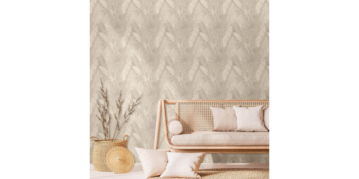 Флизелиновые обои DECOPRINT PERLA KISKAARA LIGHT NATURAL (NHW1015)