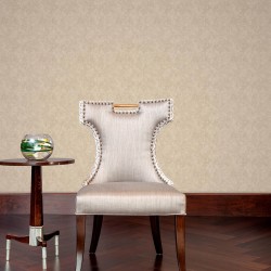 Non-woven wallpaper DECOPRINT PERLA RAMIE CREAM (NHW1006)