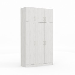 Wardrobe HOBEL E-135X250 CL/01 (WH) ORMA 144 (7) 
