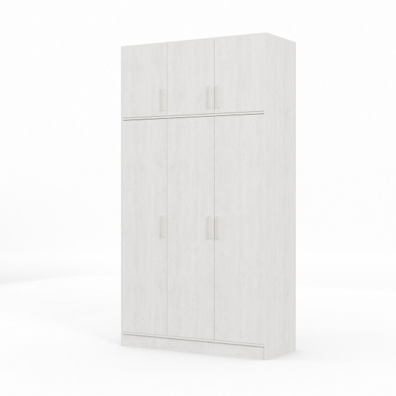 Wardrobe HOBEL E-135X250 CL/01 (WH) ORMA 144 (7) 