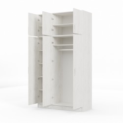 Wardrobe HOBEL E-135X250 CL/01 (WH) ORMA 144 (7) 