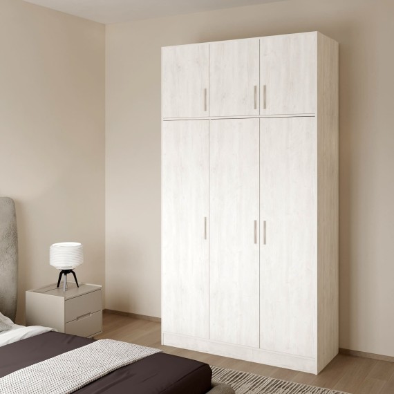 Wardrobe HOBEL E-135X250 CL/01 (WH) ORMA 144 (7) 
