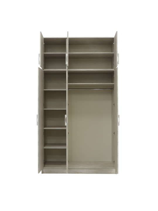 Платяной шкаф HOBEL E-135X250 CL/01 (WH) K083 (7) 