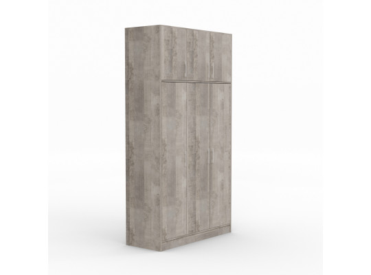 Wardrobe HOBEL E-135X250 CL/01 (WH) K355 (7) 